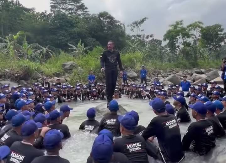 AHY Bertemu 147 Taruna Akademik Partai Demokrat di Bogor 