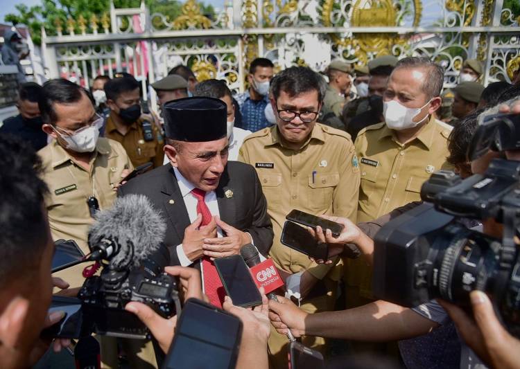 Edy Rahmayadi Janji Sampaikan Aspirasi Tolak BBM ke Pemerintah Pusat