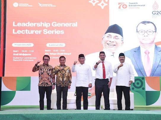Gubernur Lemhannas dan Ketua PBNU Hadir di Dies Natalis USU ke-70