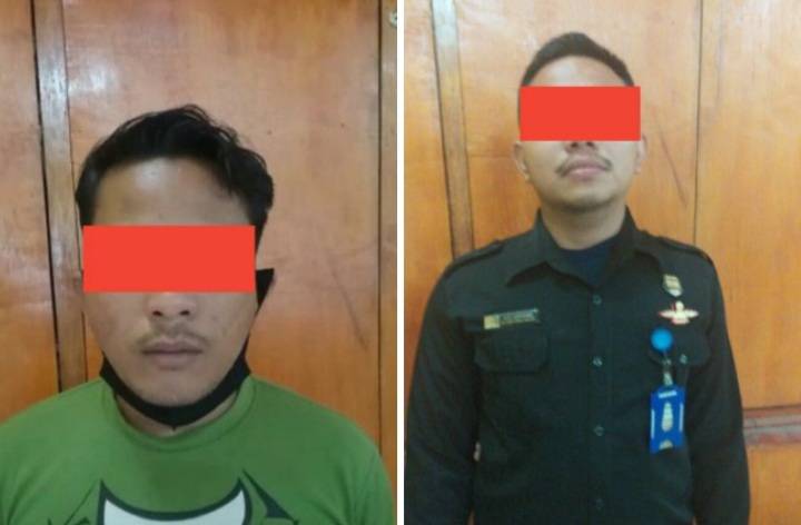 Lempar Batu ke Pendemo dari Atas Gedung, 2 Security DPRD Medan Ditangkap