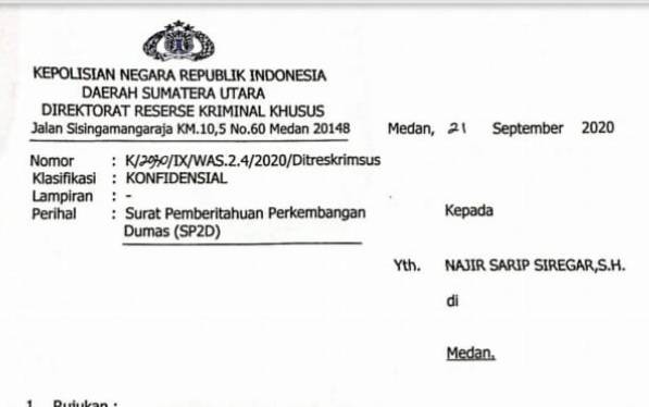 Dirkrimsus Surati Inspektorat Paluta Terkait Bimtek Dana Desa