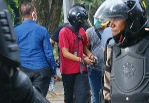 Tolak UU Cipta Kerja: Polisi Intimidasi Jurnalis Raden Arman di Medan