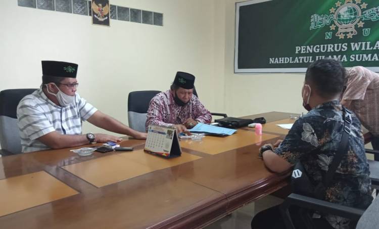 Forum Santri NU Madina Datangi Kantor PWNU Sumut, Tolak Politik Praktis Pilkada