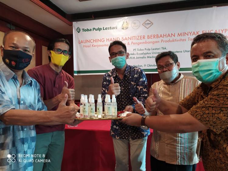 Hand Sanitizer Berbahan Eucalyptus Untuk Covid-19 Diluncurkan