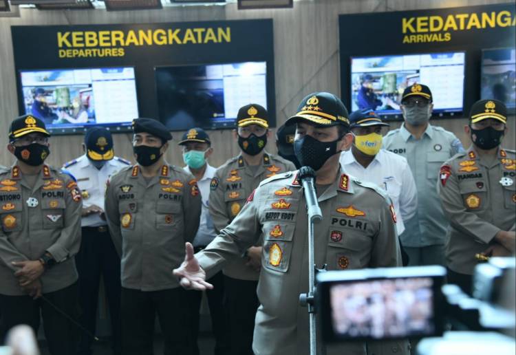 Wakapolri Pantau Jalur Lalin Libur Cuti Bersama