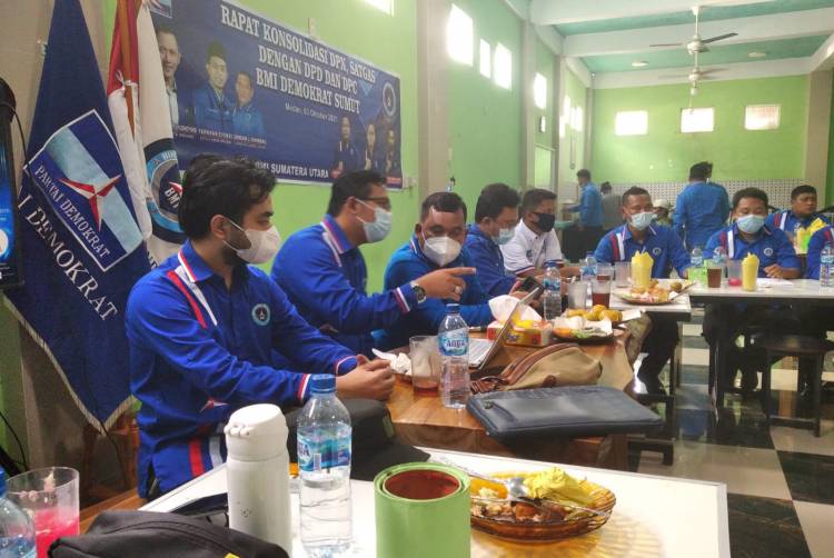 Gomgom Ingatkan BMI Sumut Bangun Potensi Kekuatan Baru Partai Demokrat