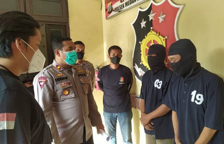 1 dari 3 Maling Bengkel Master Ban Terkapar Ditembak Polisi