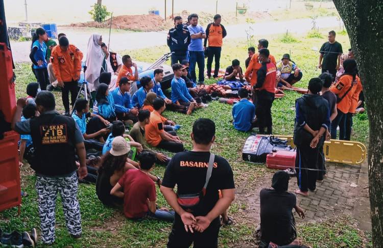 Kogana Sumut Beri Pengenalan Dasar Pelatihan Water Rescue