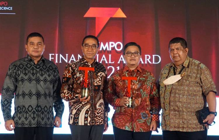 Bank Sumut Raih Tempo Financial Award Best Resilence