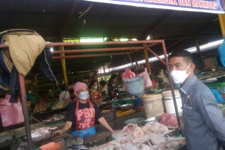 Direksi PUD Pasar Medan Minta Keamanan dan Kebersihan Pasar Meranti Baru Harus Ditingkatkan