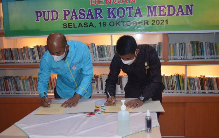 PUD Pasar dan Kejari Medan MoU Berantas Pungli