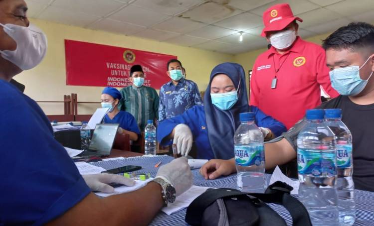BIN Tuntaskan Vaksin 11 Ribu Warga Binjai dan Deliserdang Dosis 2 