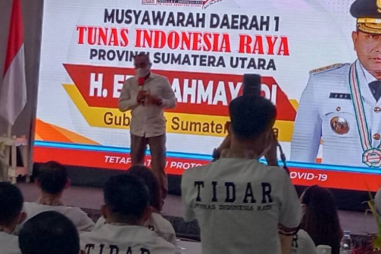Musda TIDAR Sumut Dibuka Gubsu, Dihadiri Petinggi Gerindra