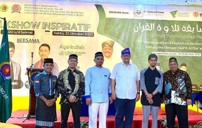 Hadir di UNPAB Medan, Muzammil Ajak Anak Muda Perbaiki Pribadi