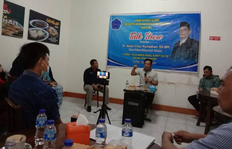 KAUM Gelar Talk Show Datangkan Ahli Pidana dari MUI Pusat