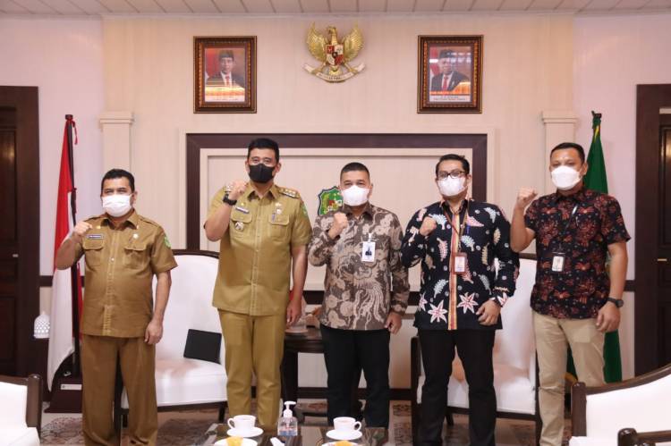 Jumpa Bobby, Bank Sumut Siap Dukung Digitalisasi Transaksi Pemko Medan