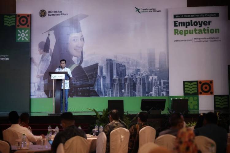 Rektor Sebut USU Tengah Menapak Kampus Top Dunia