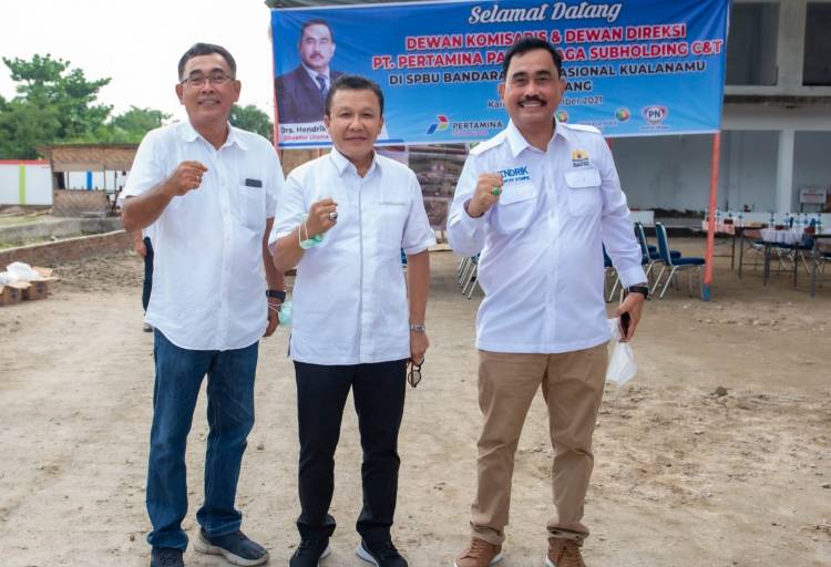 Komut PT. Pertamina Patra Niaga Kunker ke Sumut: Ini Jadi Pilot Projek SPBU Modern