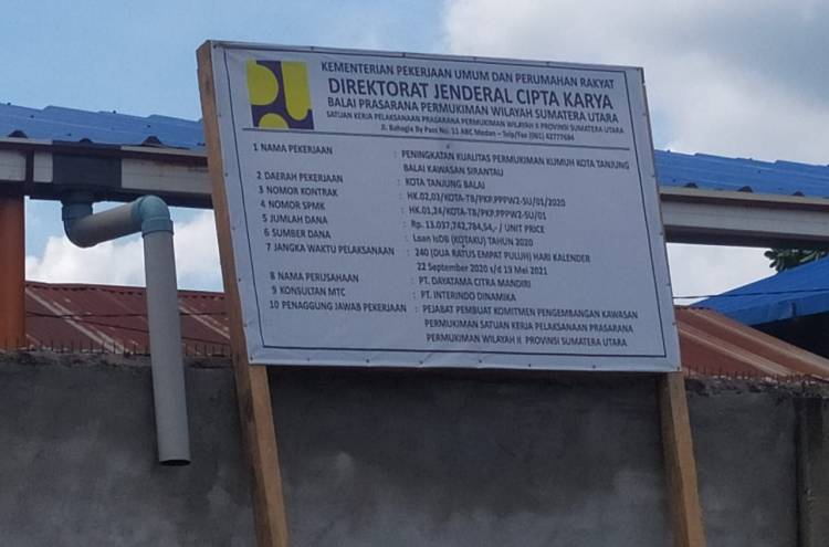 Warga Tanjungbalai Resah Dengan Proyek Balai PP Wilayah Sumut