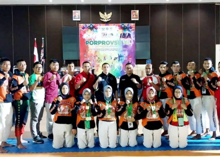 Medan Juara Umum Cabor Tarung Derajat Porprovsu 2022