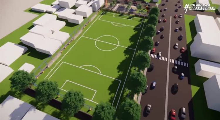 Ada Aroma Gratifikasi Pada Revitalisasi Lapangan Gajah Mada Medan