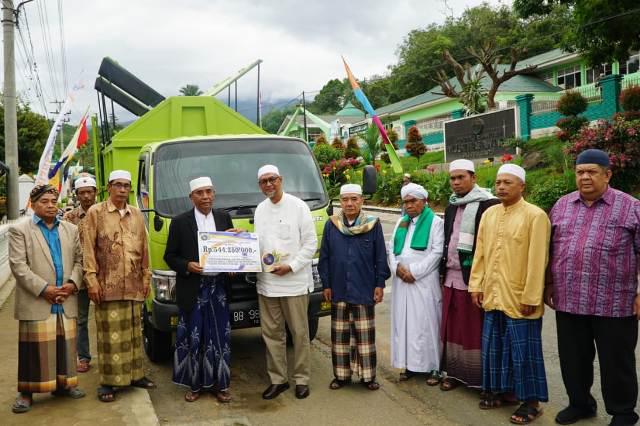 Pondok Pesantren Musthafawiyah Dapat Bantuan CSR dari Bank Sumut