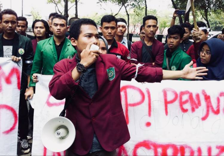 Jelang Hari HAM, Aktivis Mahasiswa di Sumut Tagih Janji Jokowi Ma'ruf