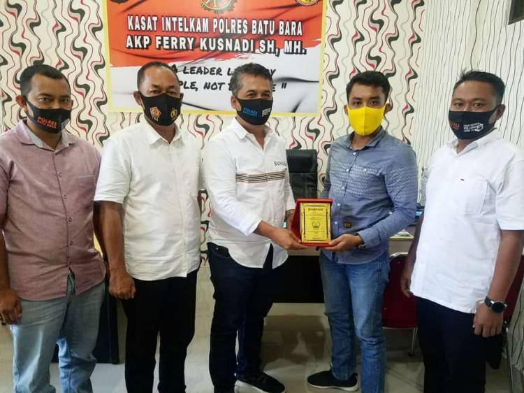 Kasat Intelkam Polres Batubara Ingatkan SMBB Jaga Prokes Covid-19