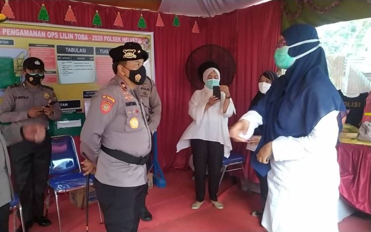 Brigjen Pol Coky Hariyanto Cek Pospam X Manhattan Medan