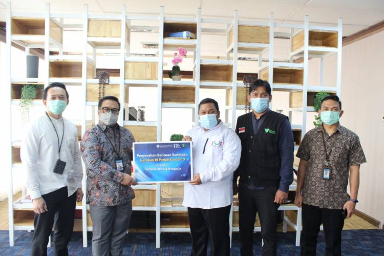 BI Salurkan 300 Paket Sembako ke Warga Melalui DDW