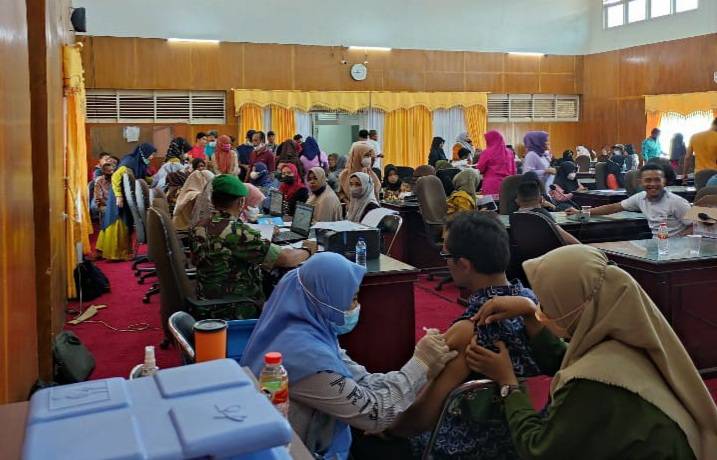 Sekretariat DPRD Padangsidimpuan Kekurangan Dosis Vaksin