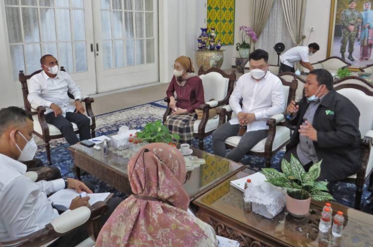 Gubsu Dukung Program ZISWAF Dompet Dhuafa Waspada