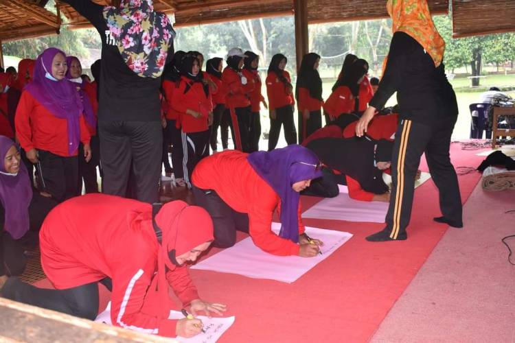 PKK Medan Deli Siap Berkolaborasi Lewat Outbound