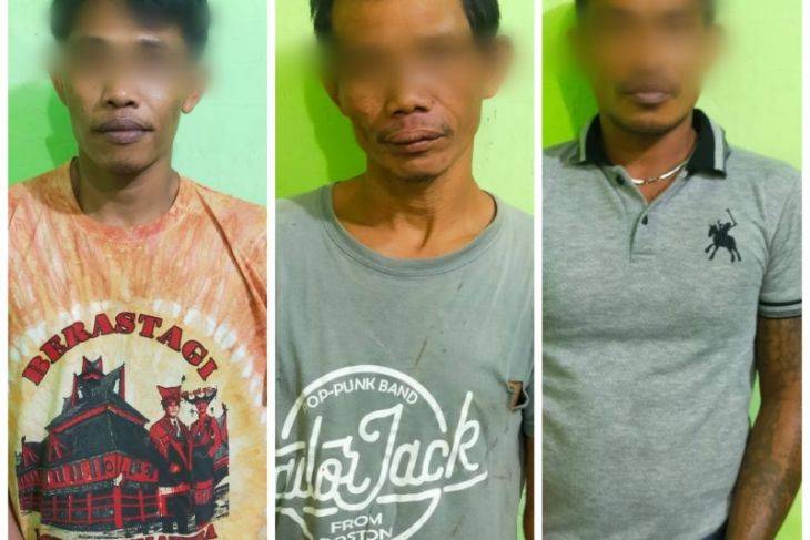 Polsek Pangkalan Brandan Tangkap 3 Tersangka Barkoba