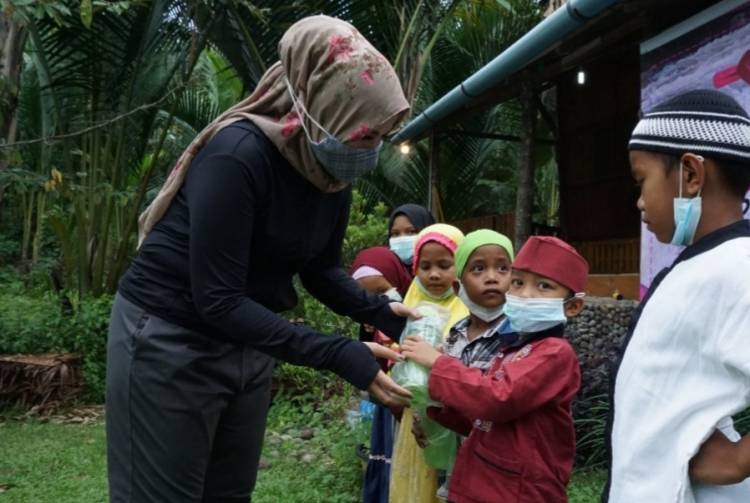 Kampaye Anti Plastik, Bhayangkari Cabang Langkat Edukasi Anak Usia Dini