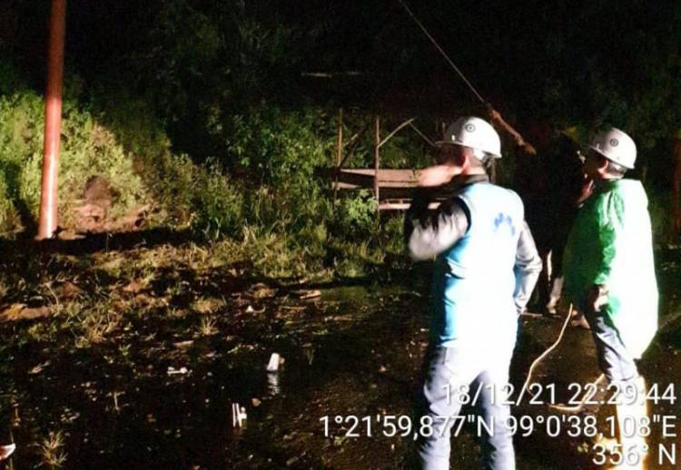 PLN Klaim 100 Persen Listrik di Madina dan Tapsel Sudah Pulih