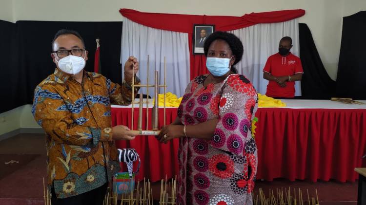 Ini Cara Unik Dubes Herry Rayakan Hubungan Diplomatik Indonesia-Mozambik