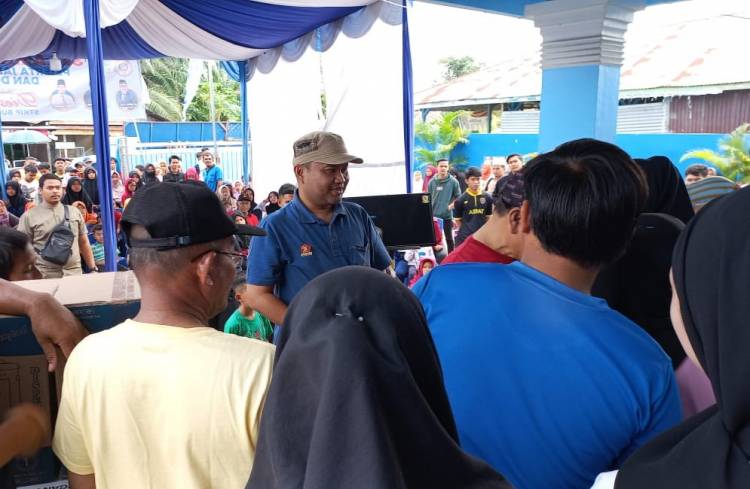 Hadiri Jalan Sehat STKIP Budidaya Binjai, Ini Pesan Sekretaris Gerindra Sumut