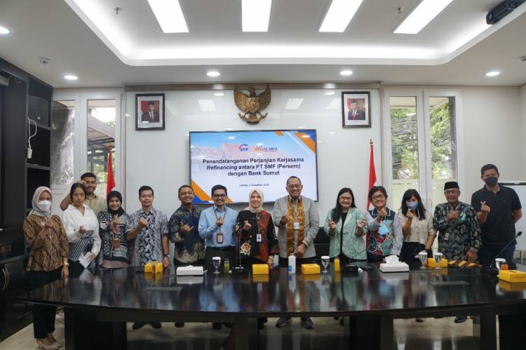 Bank Sumut dan SMF Kerjasama Pembiayaan Rumah Murah