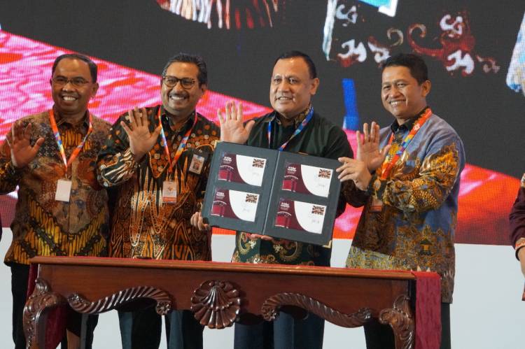 KPK Luncurkan Prangko Antikorupsi di Hakordia 2022