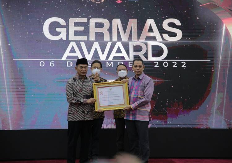 KPK Raih Penghargaan Germas Award Tahun 2022