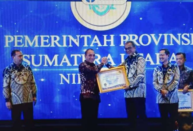 Pemprov Sumut Peringkat 5 Zona Hijau Ombudsman RI