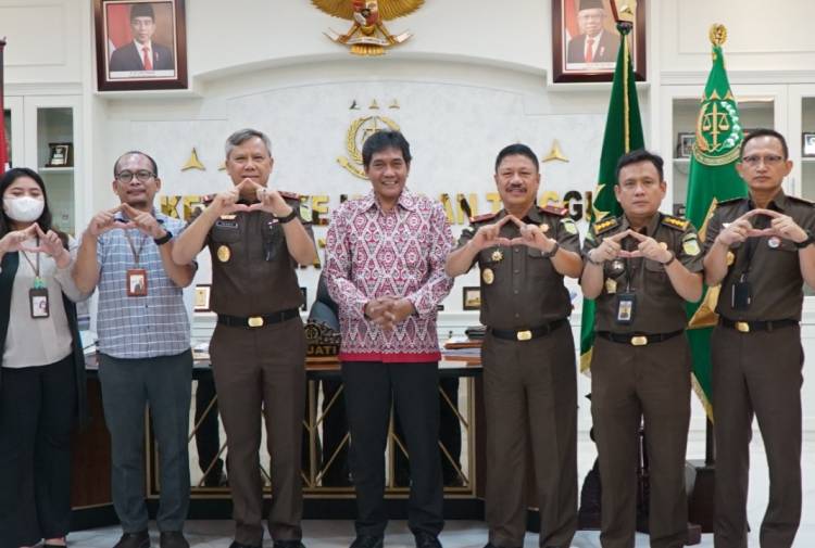 Terima Kunjungan Ombudsman RI, Kajatisu:  Sudah kita terapkan sistem informasi yang cepat