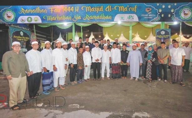 Wagub Sumut Resmikan Ramadan Fair 1444 Hijriyah di Masjid Al Ma'ruf