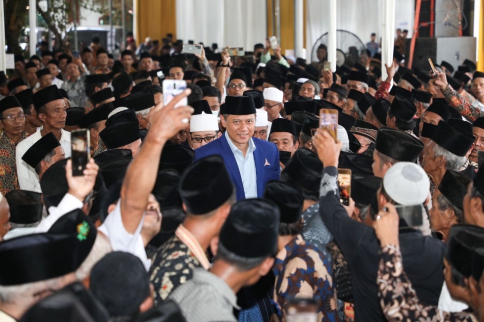 AHY Hadiri Haul Akbar Ponpes Al Falah