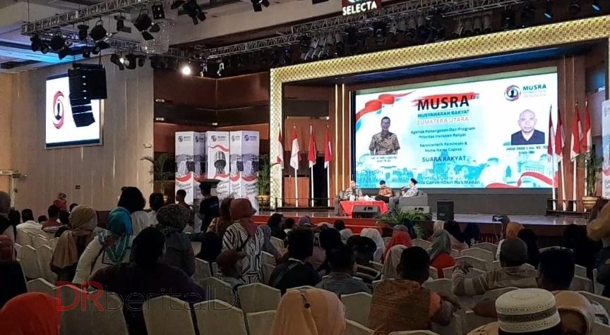 Nama Prabowo Menggema di Musra Relawan Jokowi di Sumut