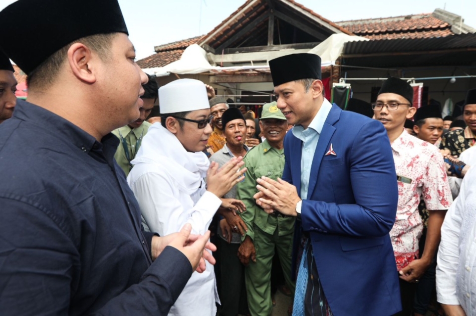 AHY Hadiri Haul Akbar Ponpes Al Falah