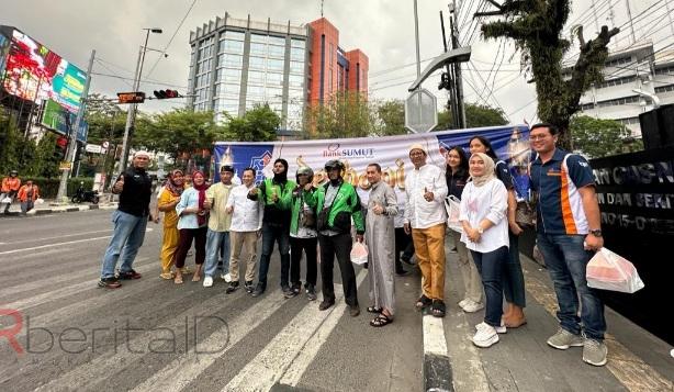 Jelang Lebaran Bank Sumut Berbagi Kepada 400 Masyarakat