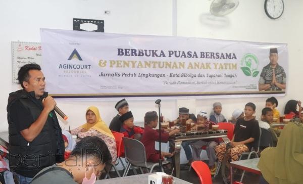 JPL Sibolga Tapteng Santunan 20 Anak Yatim Plus Buka Bersama