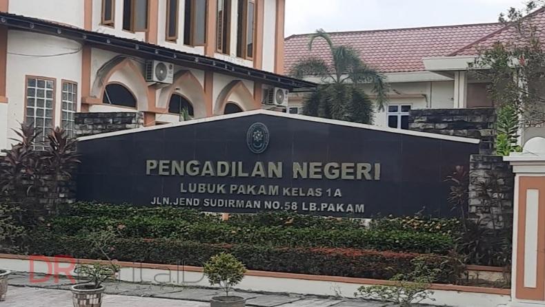 PN Lubuk Pakam Sidang Murachman Perkara HGU Nomor 62 Kebun Penara